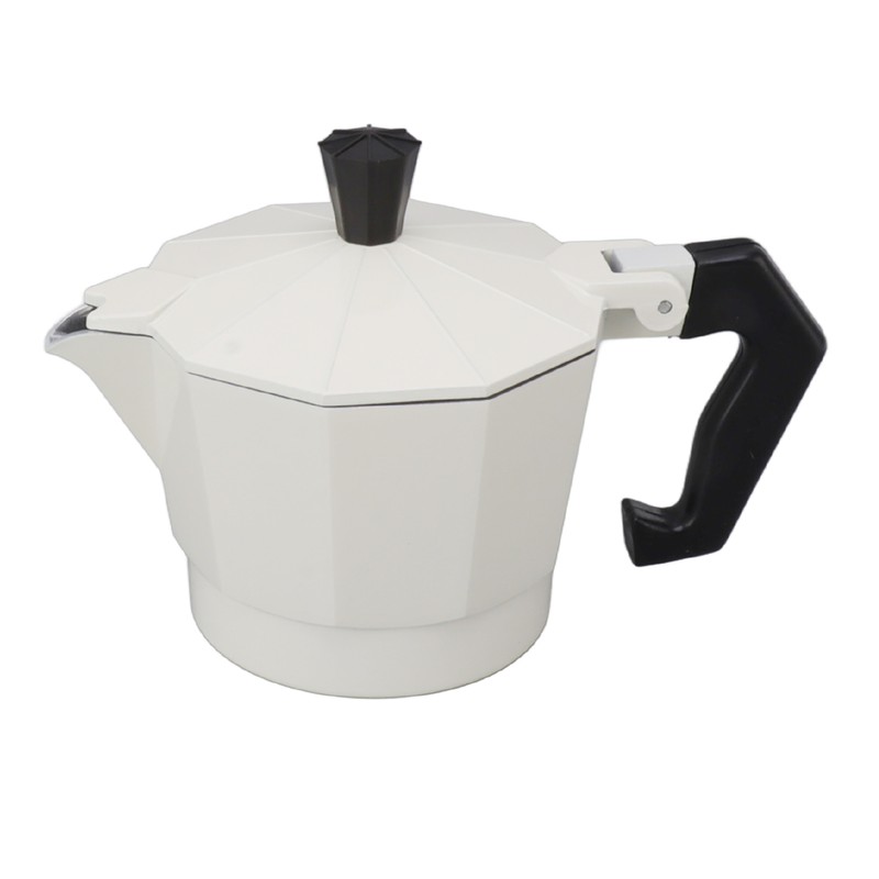 Stovetop Moka Pot Italian Hand Brewed Coffee Maker Aluminum Alloy