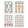Bright Creations Sign Language Posters for Kids, Teacher Classroom Supplies