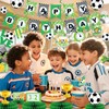 Zorpex Soccer Birthday Decorations, Sport Themed Happy Birthday Banner, Boy