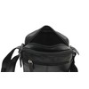 Visconti Compact Leather Messenger/Travel Bag S8 Black