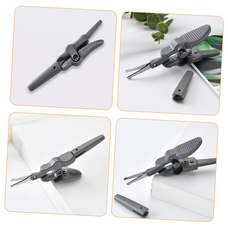 Minkissy Professional Eyebrow Trimming Scissors Hair Scissors for Women Grooming