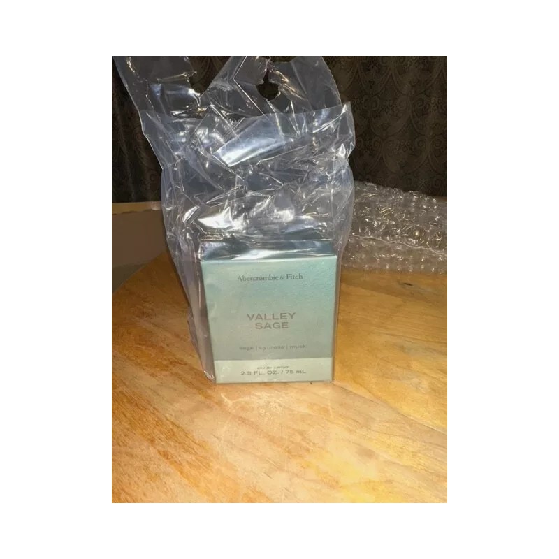 Abercrombie and Fitch Valley Sage sage, cypress, musk 2.5 oz