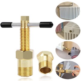 BELEY 15mm & 22mm Olive Pipe Puller Tool Solid Brass Pipe Joints Removal Tool for a Variety of Plumbing Work Such as Refilling Radiator at Home