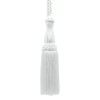 DÉCOPRO (TM) Key Tassel, Style# SKT, Color# A1 - Pure White [Set of 2]