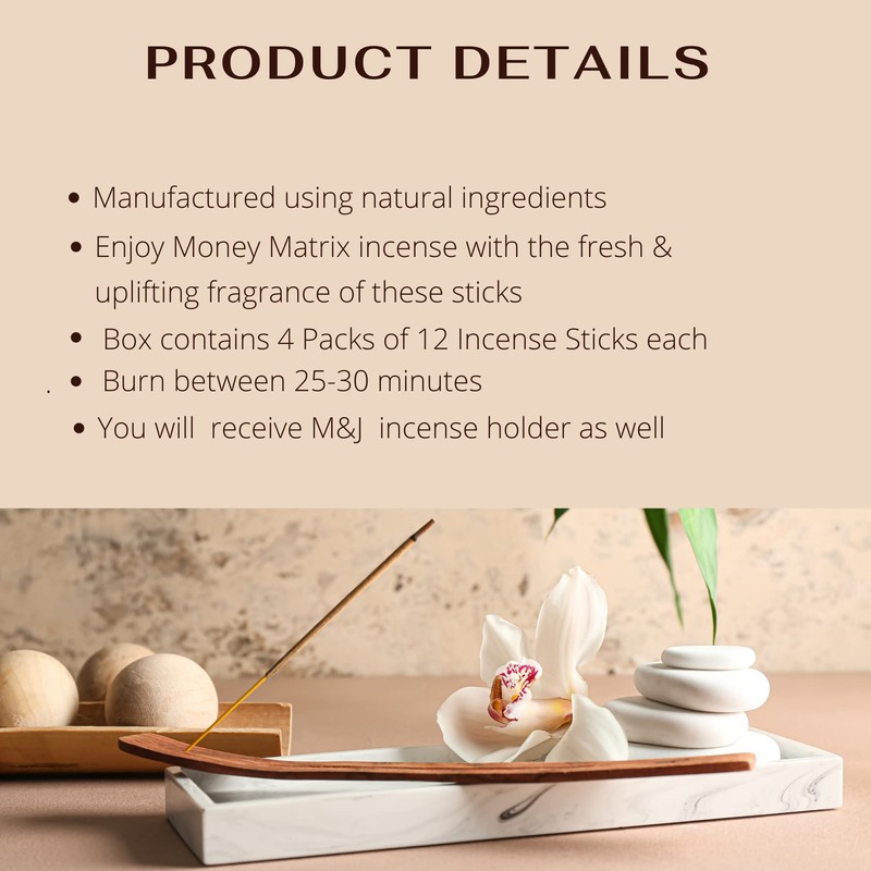 Original Satya Nag Champa Money Matrix Incense Sticks | with