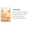 Deep Moisturising Foot Pack, Honey & Almond, with Vitamin E,