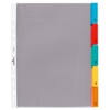 Durable 5 Part File Dividers for Lever Arch Files and
