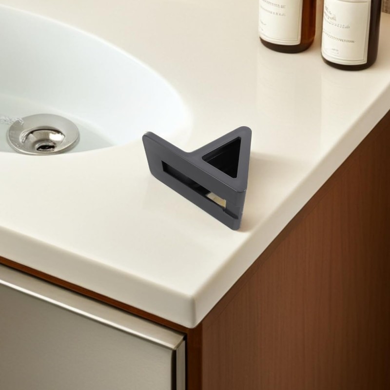 BIUDECO Bathroom Foot Mount Shaving Leg Stool Non-slip Surface Easy