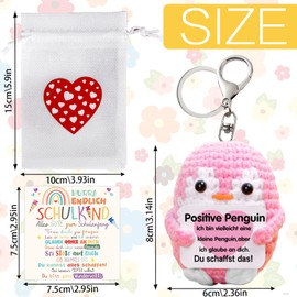AUNGKWANG Small Gifts for Boys and Girls, Funny Positive Potato Positive Gifts, Applies to Back to School Girls and Boys, Small School Cone Souvenir, Birthday Gift (Pink)