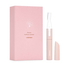 URBANER Electric Eyebrow Trimmer for Women, Small Battery Powered Pen-Shaped Facial Hair Remover, Painless for Face Chin Upper-Lip Neck Peach-Fuzz, MB-052
