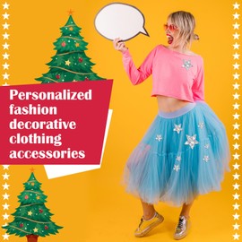 Giegxin 48 Pcs Star Sequin Patches in 4 Sizes Iron on Shiny Patches Embroidered Decorative Appliques for Hats Bags Jackets Jeans Backpacks Costume Clothing Accessory(Silver)