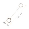 FOMIYES Rose Chain Ring Vintage Finger Jewelry for Women Aesthetic