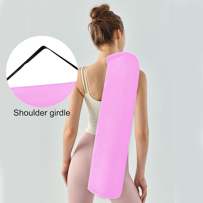 Rakiuty Exercise Yoga Mat Bag,Shoulder Strap Carry Yoga Mat Bag,Full-Zip