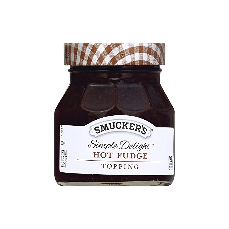 Smucker's Simple Delight Hot Fudge Topping, 11.5 oz