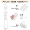 2 Pack Folding Hair Brush Travel Size, Hair Brush Travel,