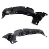 TRQ Front Inner Fender Liner Set Compatible with 2006-2007 Honda