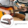 Guitar Capo Ballad Zinc Alloy Silicone Diacritics Skull Musical Instrument