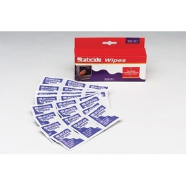 ACL SW12 Staticide Wipes, 5" x 8", 24/Box