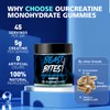 BEAST BITES Nutrition Creatine Monohydrate Gummies for Men & Women