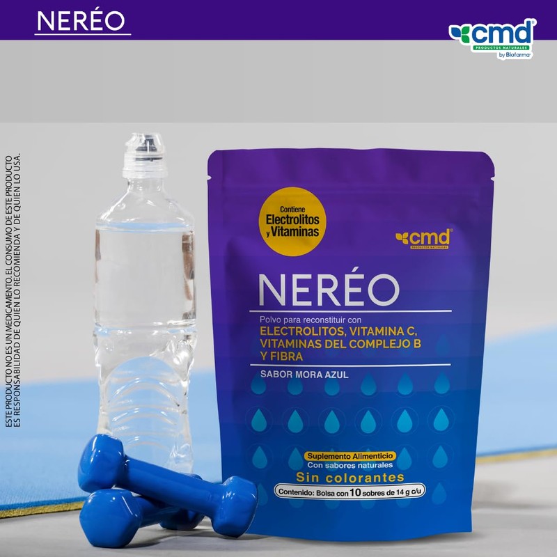 CMD - NERÉO - Electrolitos en Polvo con Vitamina C,