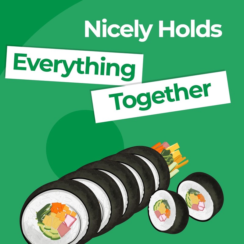 Surasang Gimbap Roasted Seaweed Sheet, Korean Food, Sushi Nori, 20