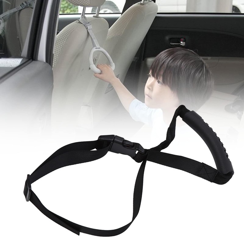 Agatige Car Grab Handle, Reinforced Car Door Pull Strap Suitable