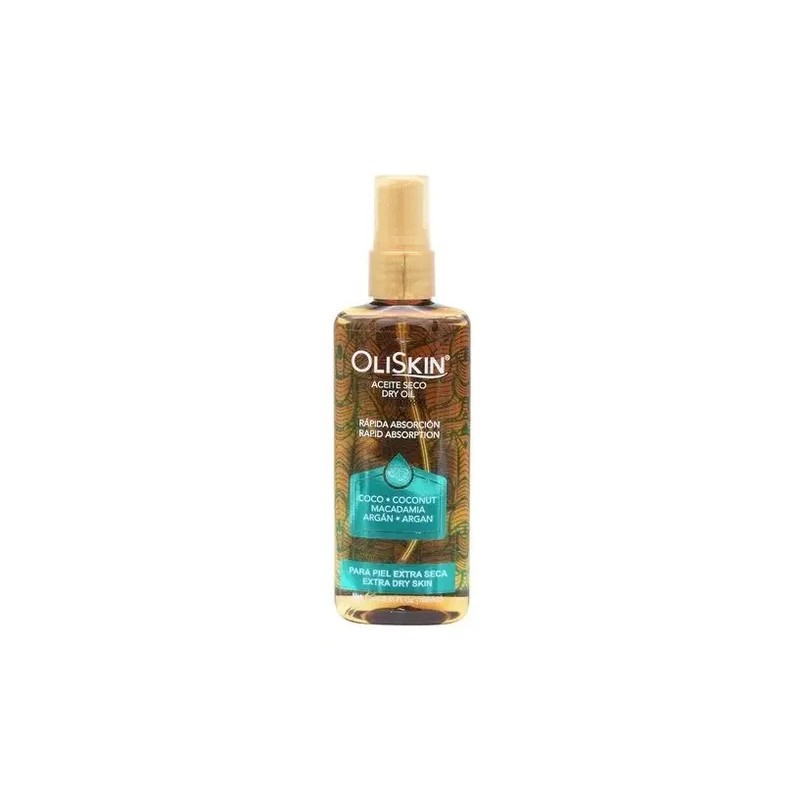Aceite Corporal Seco Oliskin Coco Macadamia Y Argán 1 Pza