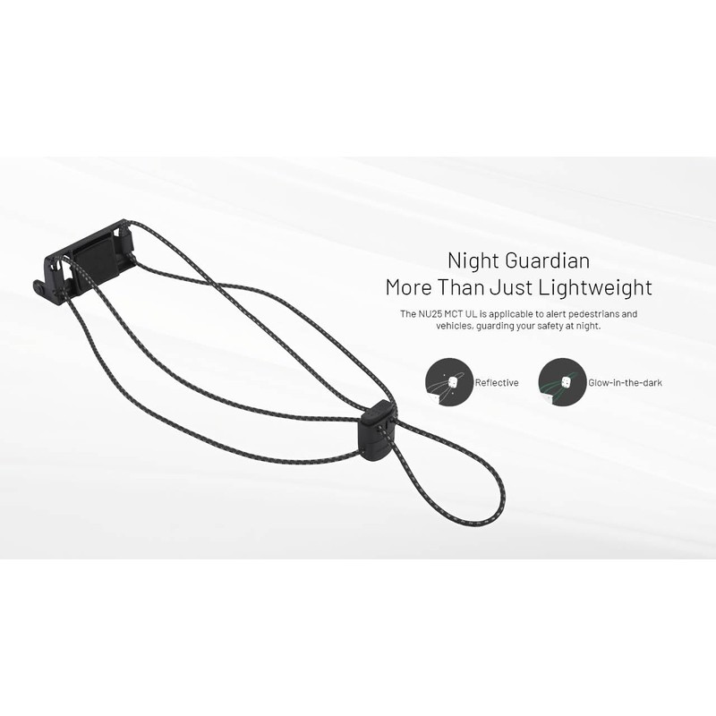 Nitecore NU25 MCT UL 400 Lumens Ultra Lightweight Headlamp, USB-C
