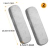 Sunnors Office Chair Armrest Pads Covers with Memory Foam Elbow
