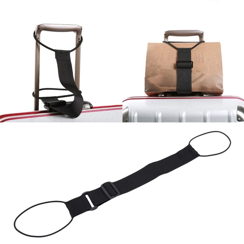 vsilay Elastic Adjustable Luggage Strap Carriers Strap Baggage Bungee Luggage