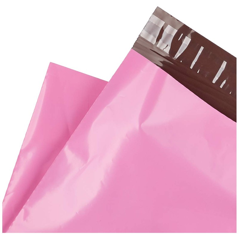 20 x Strong Large Pink Postal Mailing Bags Sacks 12x16"