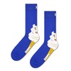 Happy Socks Unisex Downhilll Skiing Pack of 3, Blue, 41-46
