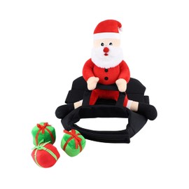 Midlee Santa Claus Jockey Dog Costume (Medium)