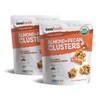 Inno Foods Organic Almond Pecan Clusters, Gluten Free, Keto Friendly,