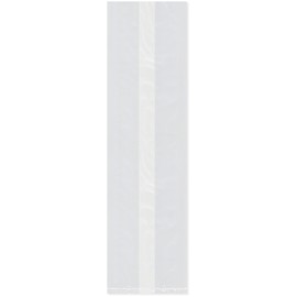 Plymor 5" x 4" x 18" (Pack of 200), 1 Mil Gusseted Plastic Bags