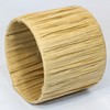 Mini Lampshade rattan round little lamp shade, Clip on boho