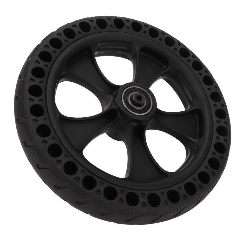 Electric Scooter Solid Rear Wheel Tire Assembly With Wheel Hub