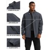 TACVASEN Men's Tactical Softshell Jacket Fleece Lined Water Resistant Windbreaker