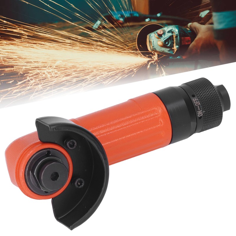 Air Angle Grinder 2in Grinding Wheel Pneumatic Polisher Portable Air