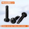 MewuDecor #8 x 1 Pan Head Self Tapping Screws Sheet