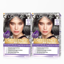 loreal L’Oréal Paris Excellence Ash Supreme Hair Dye 2pcs / 로레알파리 엑셀랑스 애쉬 슈프림 염모제 2개