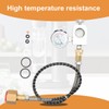 NICCOO Transfer Adapter + High Pressure Hose for Sodastream Duo,