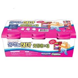 Oxy Moisture Mold Odor Removal Prevention Water Drinking Hippo Wardrobe 3pcs Set