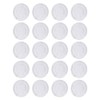 WOONEKY Office Chair Floor Mat Set 20pcs Non-Slip Mats for