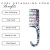 Curldo Plant Based Large Wide Tooth Shower Comb Curl Detangling