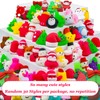 30Pcs Christmas Mochi Squishy Toys,Christmas Mini Kawaii Moji,Christmas Squeeze Soft