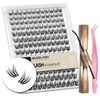 Lash Clusters DIY Lashes Extensions Kit 156pcs Soft Natural Eyelashes
