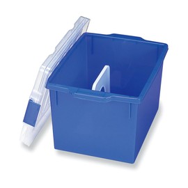 Iseto Storage Case, Blue, 9.6 x 13.6 x 8.3 inches (24.5 x 34.5 x 21 cm), Doujinshi Case