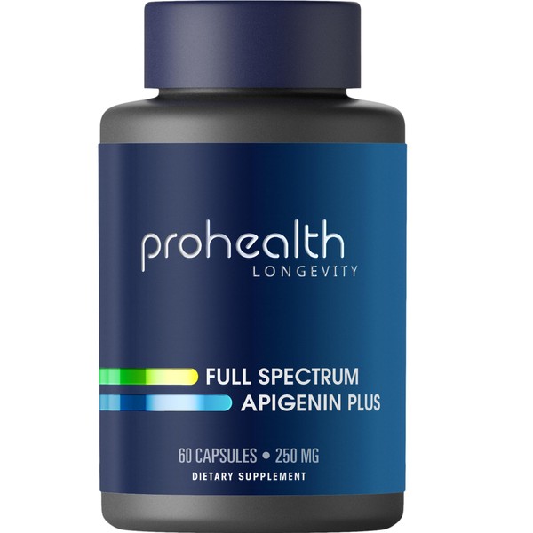 ProHealth Full Spectrum Apigenin Plus. Triple 3rd Party Tested for