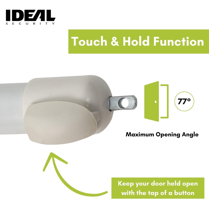 Ideal Security 9600 Standard Pneumatic Touch-N-Hold Storm and Screen Door